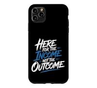 Custodia per iPhone 11 Pro Max Here For The Income Not The Outcome Employee Mindset -