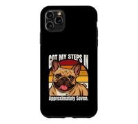 Custodia per iPhone 11 Pro Max Ho i miei passi in circa sette bulldog