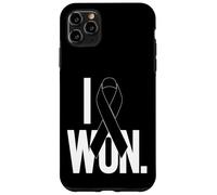 Custodia per iPhone 11 Pro Max Ho indossato la consapevolezza del melanoma del nastro nero