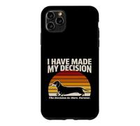 Custodia per iPhone 11 Pro Max Ho preso la mia decisione bassotto qui per sempre