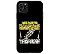 Custodia per iPhone 11 Pro Max Ho subito un intervento chirurgico a cuore aperto e tutto ciò che ho ottenuto è stato questo sopravvissuto alla cicatrice