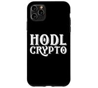 Custodia per iPhone 11 Pro Max HODL CRYPTO Migliore strategia di investimento in criptovaluta Bitcoin