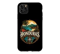 Custodia per iPhone 11 Pro Max Honduras Catracho Roatan Honduras Maya Guara Roja Latino