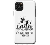 Custodia per iPhone 11 Pro Max Hoppy Easter Sign,Some Bunny Needs Beer Easter Drinking Hour