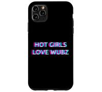 Custodia per iPhone 11 Pro Max Hot Girls Love Wubz EDM Dubstep House Techno Rave Festival