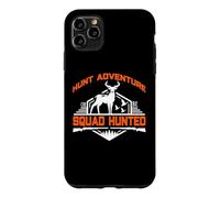 Custodia per iPhone 11 Pro Max Hunt Adventure Squad Hunted Hunting Hunter Life