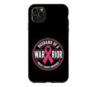 Custodia per iPhone 11 Pro Max Husband Of A Warrior Breast Cancer Awareness