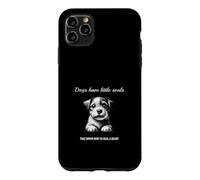 Custodia per iPhone 11 Pro Max I cani hanno piccole anime che sanano come guarire un cuore
