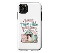 Custodia per iPhone 11 Pro Max I Cant I Have Plans To Coop Funny Chicken Farm Humor