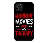 Custodia per iPhone 11 Pro Max I film horror sono la mia terapia Halloween spettrale