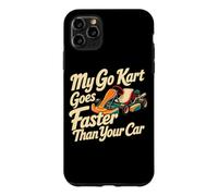 Custodia per iPhone 11 Pro Max I go-kart classici che corrono il mio go kart va più veloce di