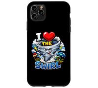 Custodia per iPhone 11 Pro Max I Heart The Swirl Funny Storm Chaser