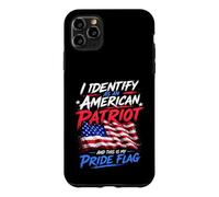 Custodia per iPhone 11 Pro Max I Identify As An American Patriot And This Is My Pride Flag