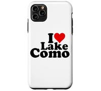 Custodia per iPhone 11 Pro Max I LOVE HEART LAKE COMO LOMBARDIA ITALIA