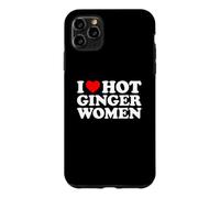 Custodia per iPhone 11 Pro Max I Love Hot Ginger Women