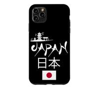 Custodia per iPhone 11 Pro Max I Love Japan Culture, Enjoy Cool Japan Red-crowned crane
