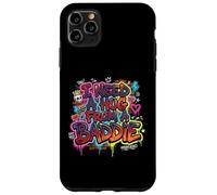 Custodia per iPhone 11 Pro Max I Need A Hug From A Baddie Urban Graffiti Art divertente