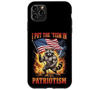 Custodia per iPhone 11 Pro Max I Put The 'tism In Patriotism