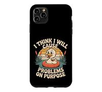 Custodia per iPhone 11 Pro Max I Think I Will Cause Problems On Purpose Chaos Vibe -