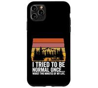 Custodia per iPhone 11 Pro Max I Tried To Be Normal Once - Divertente arte retrò per roulotte da campeggio