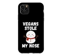 Custodia per iPhone 11 Pro Max I vegani mi hanno rubato il naso Natale Divertimento