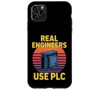 Custodia per iPhone 11 Pro Max I veri ingegneri usano PLC divertente dicendo retrò anni '80