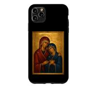 Custodia per iPhone 11 Pro Max Icona cattolica ortodossa di Sant'Anna e Maria Madre di Dio