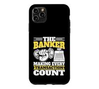 Custodia per iPhone 11 Pro Max Il banchiere che fa ogni transazione contare banchiere