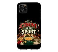 Custodia per iPhone 11 Pro Max Il Cenone È il Mio Sport Capodanno Umorismo
