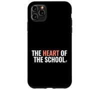 Custodia per iPhone 11 Pro Max Il cuore del professionista del personale della segreteria scolastica