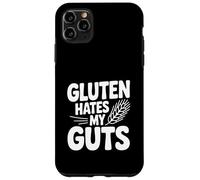 Custodia per iPhone 11 Pro Max Il glutine odia il mio coraggio