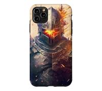 Custodia per iPhone 11 Pro Max Il guerriero delle fiamme
