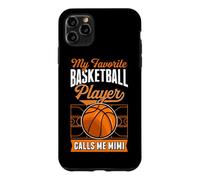 Custodia per iPhone 11 Pro Max Il mio giocatore di basket preferito mi chiama Mimi Matching Family