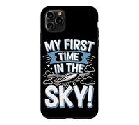 Custodia per iPhone 11 Pro Max Il mio primo viaggio in aereo Avventura di volo per la prima volta