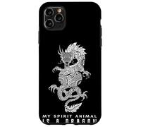 Custodia per iPhone 11 Pro Max Il mio spirito animale è un drago