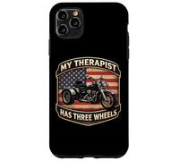 Custodia per iPhone 11 Pro Max Il mio terapista ha tre ruote Trike Moto Triker USA