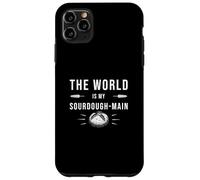 Custodia per iPhone 11 Pro Max Il mondo è il mio lievito madre divertente amante del pane a lievitazione naturale