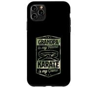 Custodia per iPhone 11 Pro Max Il nonno è il mio nome Karate è il mio gioco nonno