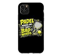 Custodia per iPhone 11 Pro Max Il Padel Mi Fa Dire Parolacce Padel Divertente
