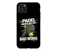Custodia per iPhone 11 Pro Max Il Padel Mi Fa Dire Parolacce - Padel Divertente