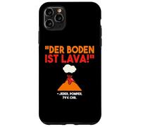 Custodia per iPhone 11 Pro Max Il pavimento è la lava del vulcano Vesuvio in eruzione