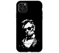 Custodia per iPhone 11 Pro Max Il presidente Abraham Lincoln indossa occhiali da sole Abe Lincoln