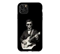 Custodia per iPhone 11 Pro Max Il presidente Abraham Lincoln suona la chitarra con gli occhiali da sole