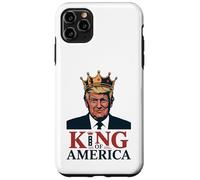 Custodia per iPhone 11 Pro Max Il presidente del re d'America Trump - Trump divertente