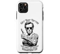 Custodia per iPhone 11 Pro Max Il presidente tatuato divertente Abraham Lincoln ottiene quel tatuaggio