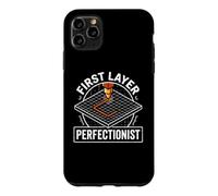 Custodia per iPhone 11 Pro Max Il primo divertente creatore di stampa 3D perfezionista a strati Nerd Hobby