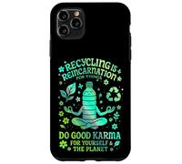 Custodia per iPhone 11 Pro Max Il riciclaggio è la reincarnazione delle cose - Camicia verde Eco Karma