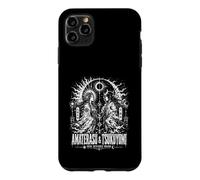 Custodia per iPhone 11 Pro Max Il sole Amaterasu e Tsukuyomi divide il mito della luna