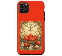 Custodia per iPhone 11 Pro Max Illustrazione decorativa dell'uovo di Nowruz dei tesori di Haft-Sin