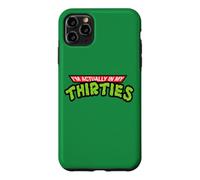 Custodia per iPhone 11 Pro Max I'm Actually In My Trenta Anni '80 Parodia Cartone Animato 40° Compleanno